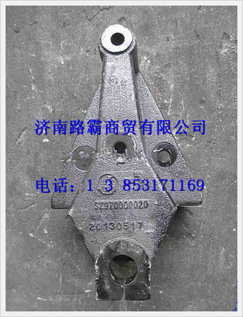 SZ970000020,奧龍前簧左前支架,濟(jì)南匯德卡汽車零部件有限公司